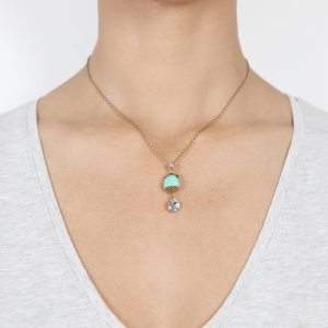 Collier Konplott Candycal turquoise