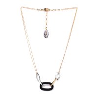 Collier Nature Bijoux Ringo Star nacre noire