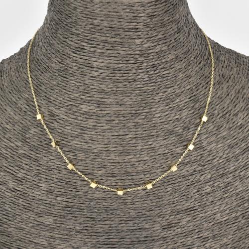 Collier ZAG Pi doré