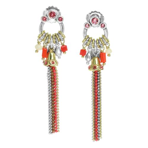 Boucles d'oreilles Franck Herval Rachel pompon