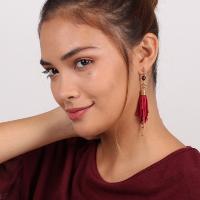 Boucles d'oreilles Franck Herval Julie poussoir pompon XL