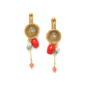 Boucles d'oreilles Franck Herval Manon dormeuses