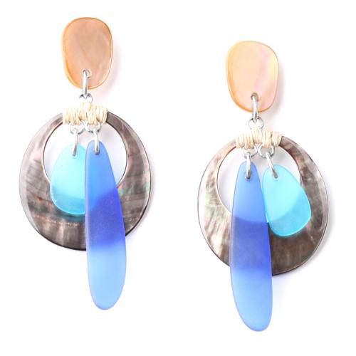Boucles d'oreilles Nature Bijoux Belle ile petites gitanes