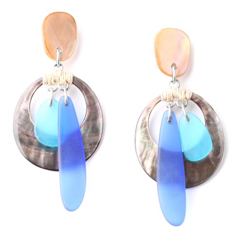 Boucles d'oreilles Nature Bijoux Belle ile petites gitanes