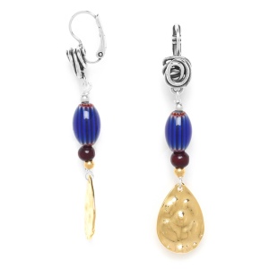 Boucles d'oreilles Nature Bijoux Djimini goutte d'or