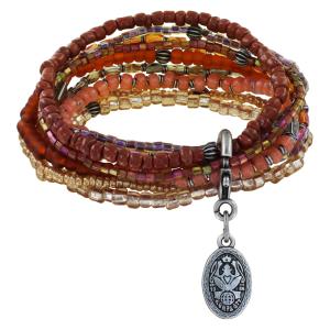 Bracelet Konplott Petit Glamour d'Afrique marron