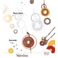 Boucles d'oreilles Franck Herval Valentina 2 disques